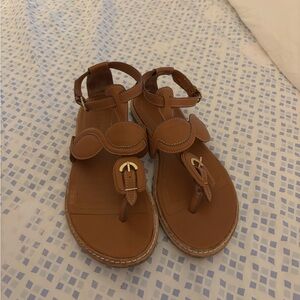 Ulla Johnson Arabella Brown Leather Sandals